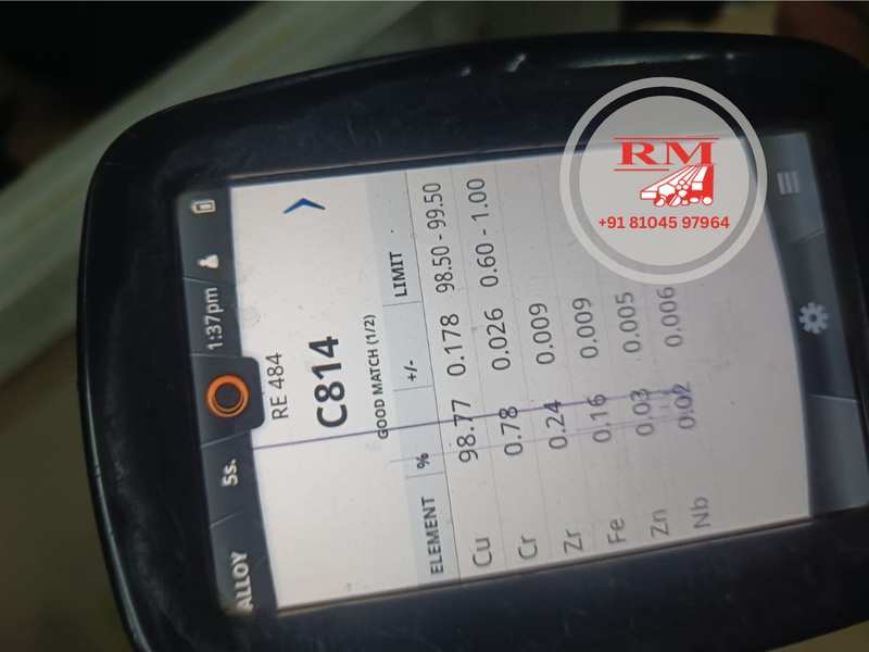 Zirconium Chromium Copper