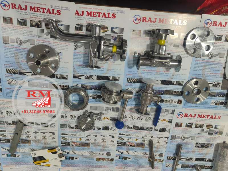SS TriClover (TC) End Valves/Fittings